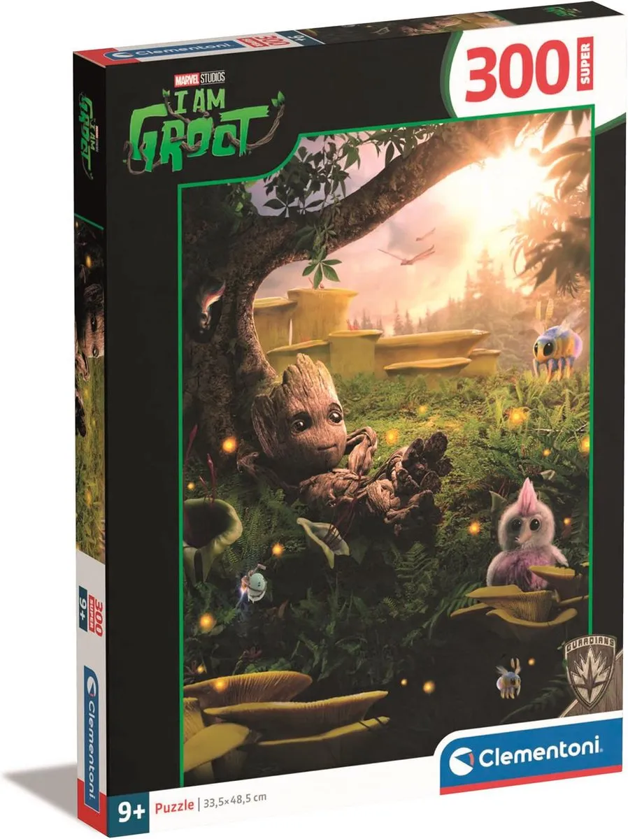 Clementoni Super Marvel I Am Groot Puzzel 300 Stukjes