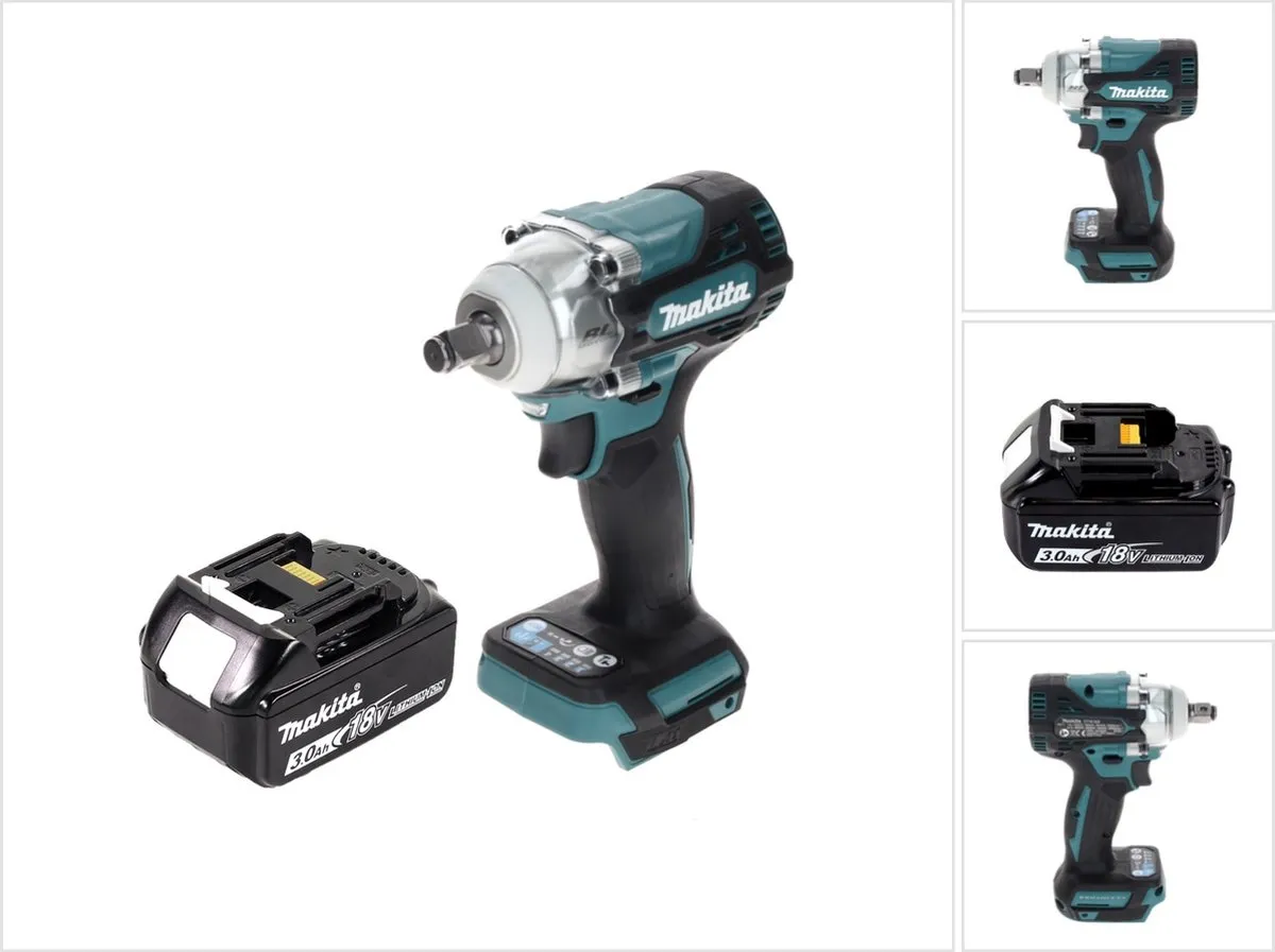 Makita DTW 300 F1 Slagmoersleutel 18V 330Nm