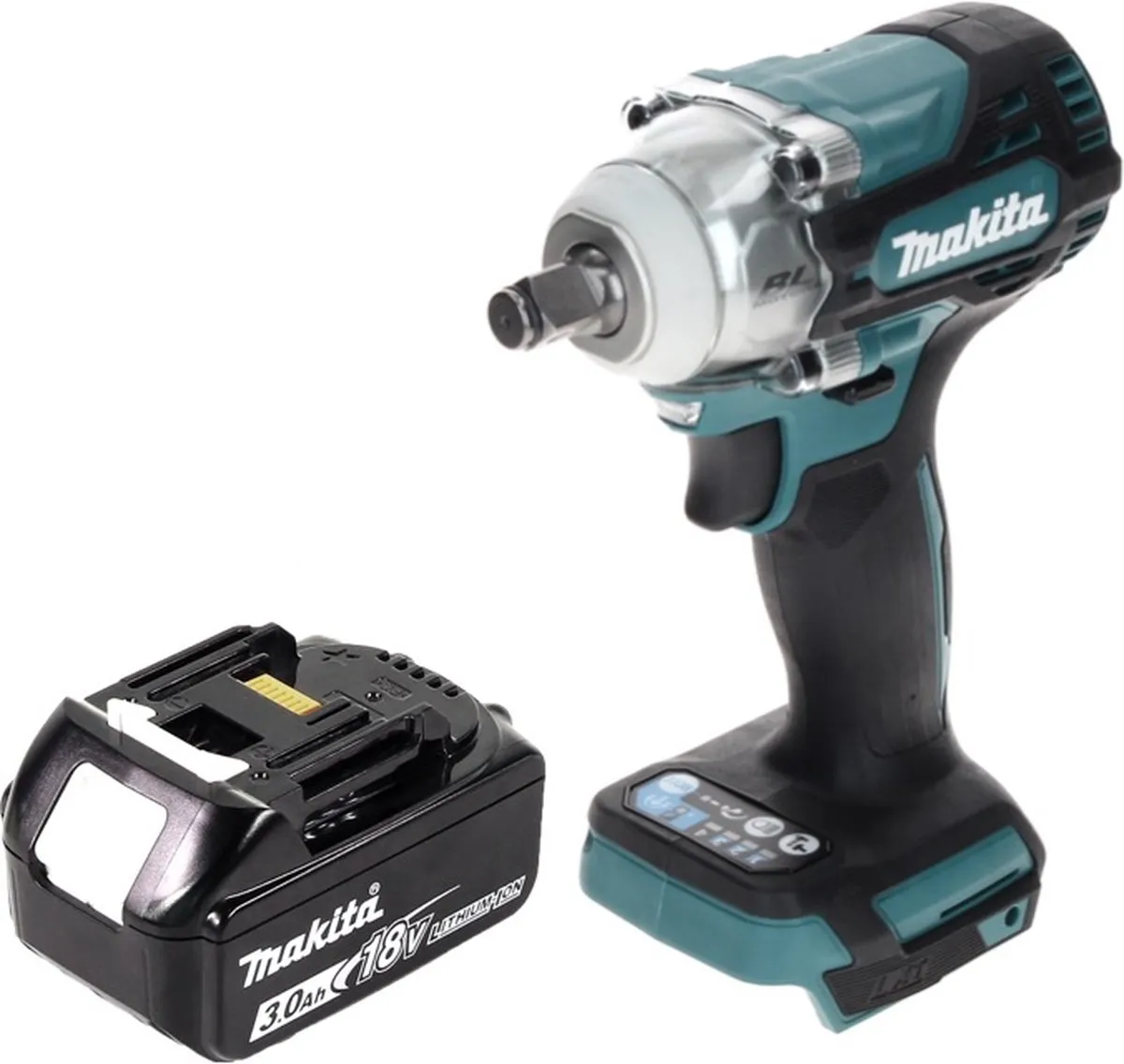 Makita DTW 300 F1 Slagmoersleutel 18V 330Nm - 1x 3,0Ah Accu