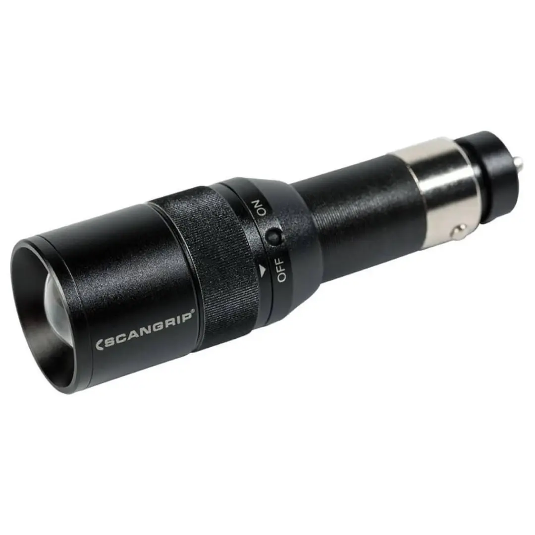 Scangrip 03.5124 Flash 12V LED Zaklamp - 130 Lm - Zwart