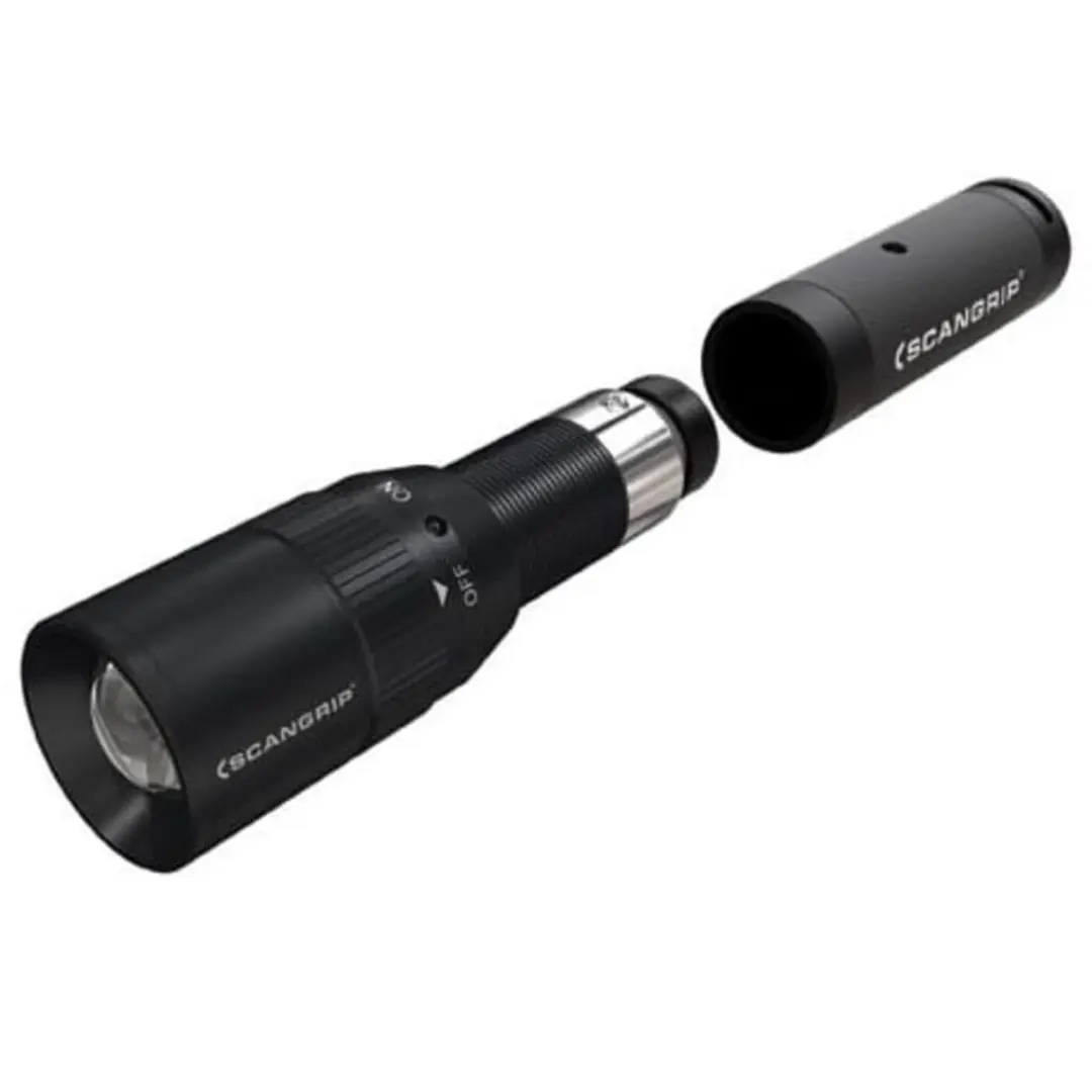 Scangrip 03.5124 Flash 12V LED Zaklamp - 130 Lm - Zwart