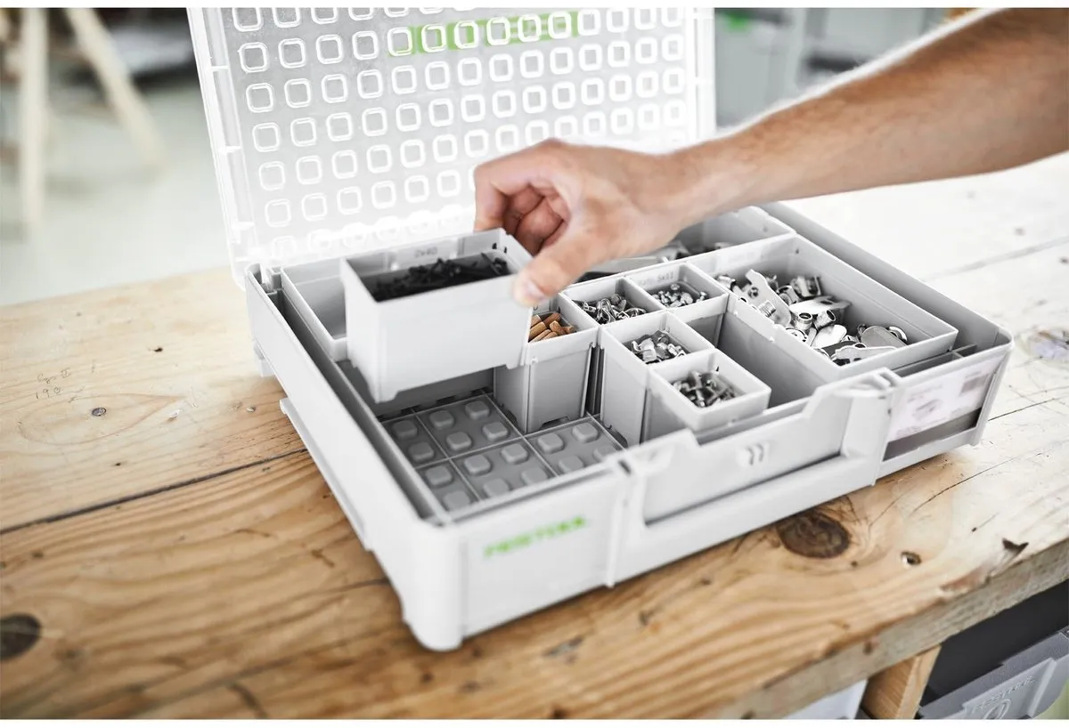 Festool Box Inzetbakjes 204864 - 2 Stuks - Wit
