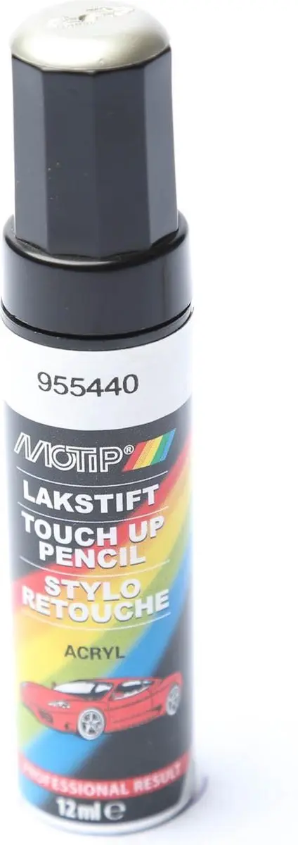 Motip 955440 Auto Lakstift Zilver Metallic 12ml