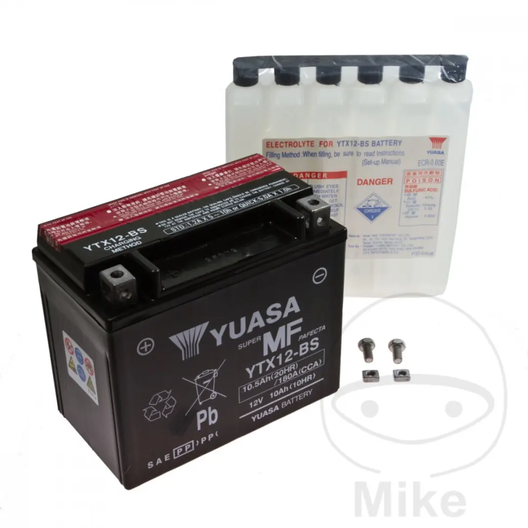 Yuasa YTX12-BS Accu 12V 10.5Ah