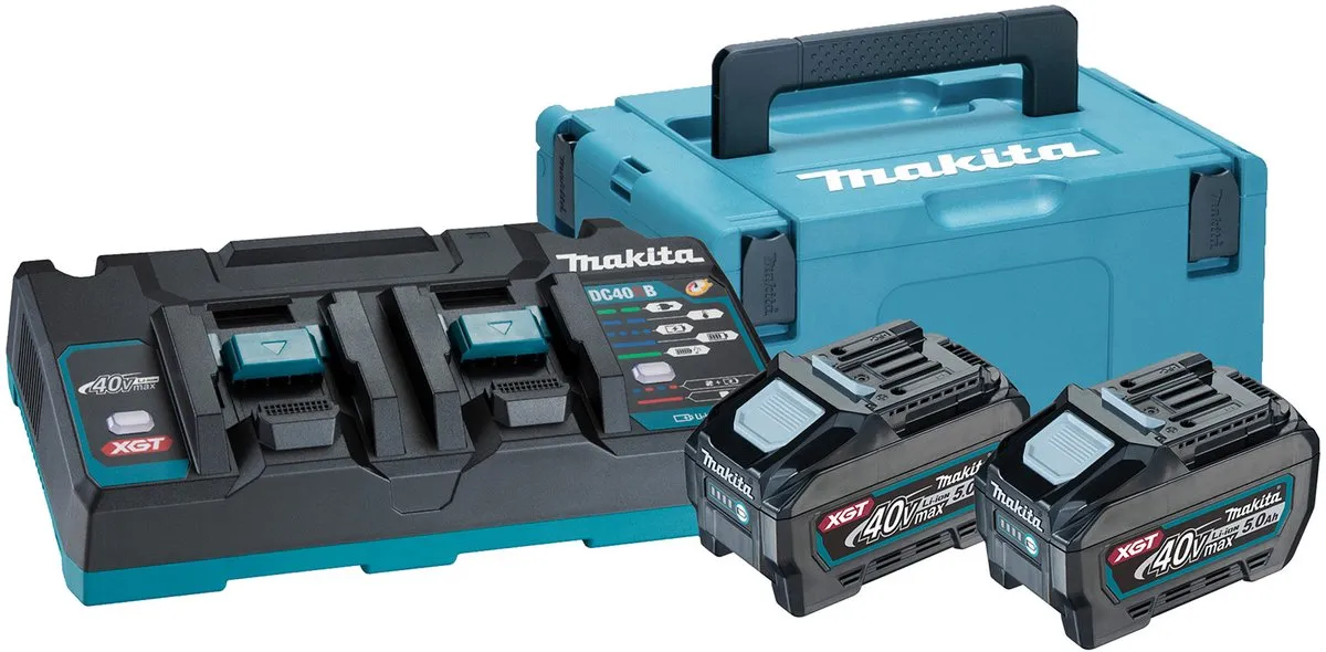 Makita XGT DC40RB Starterset 2xBL4050F