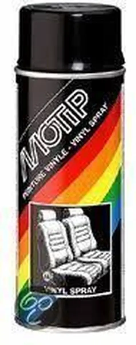 Motip Vinylspray 400ml - Zwart - afbeelding 6 van 6