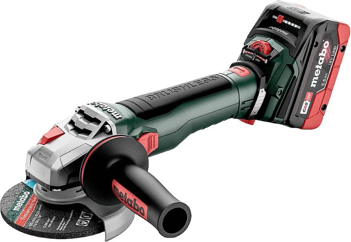 Metabo WVB 18 LT BL Haakse Accuslijper 125mm