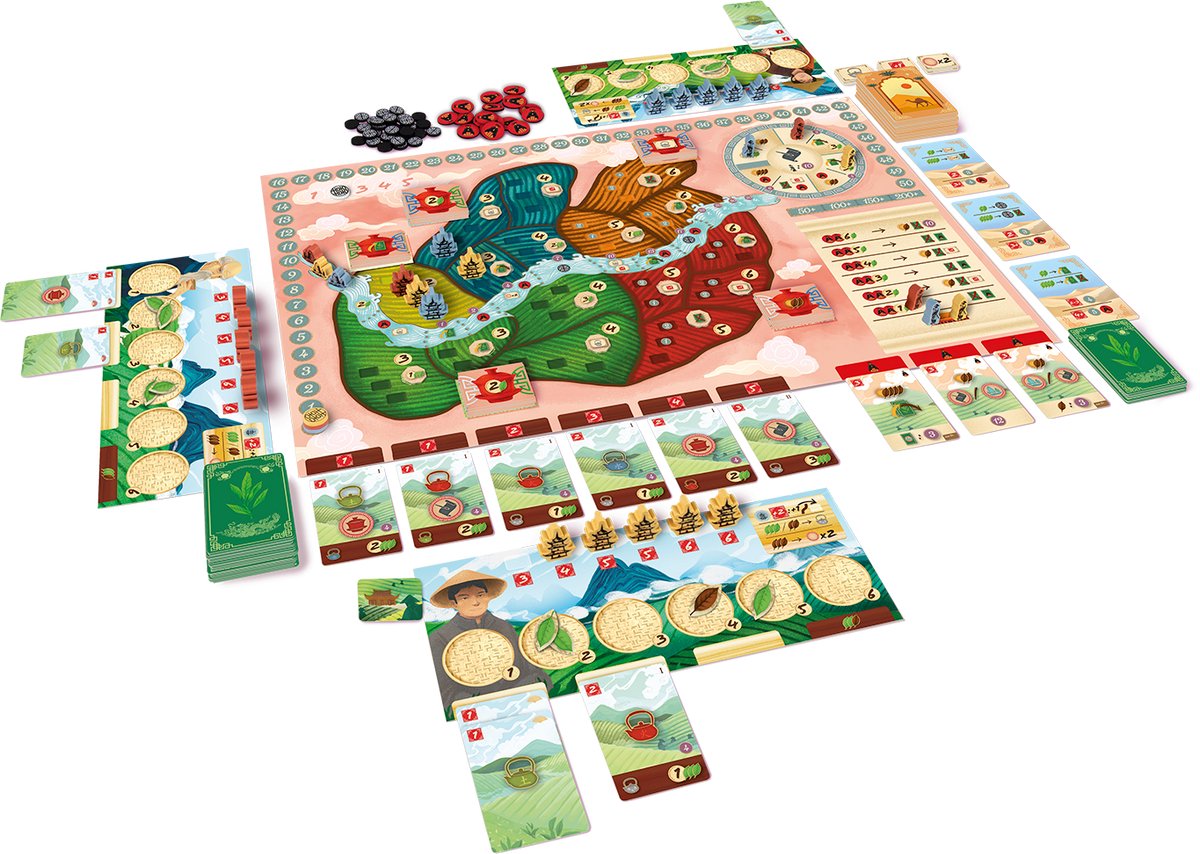 999 Games - Theetuin - Strategisch Bordspel - Thematische en Tactisch Bordspel