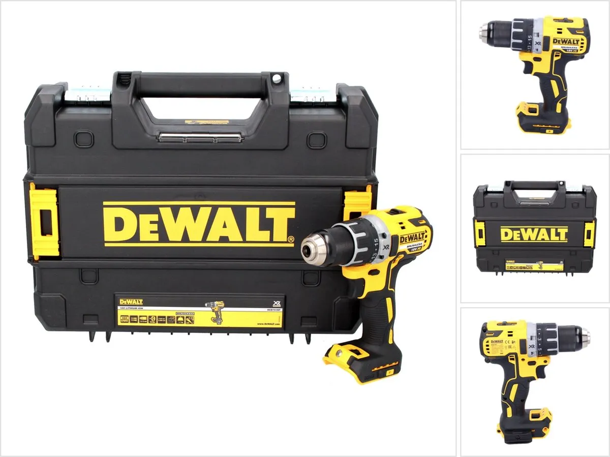 DeWalt DCD791NT Accu Schroef-/Boormachine 18V XR - 2 Snelheden