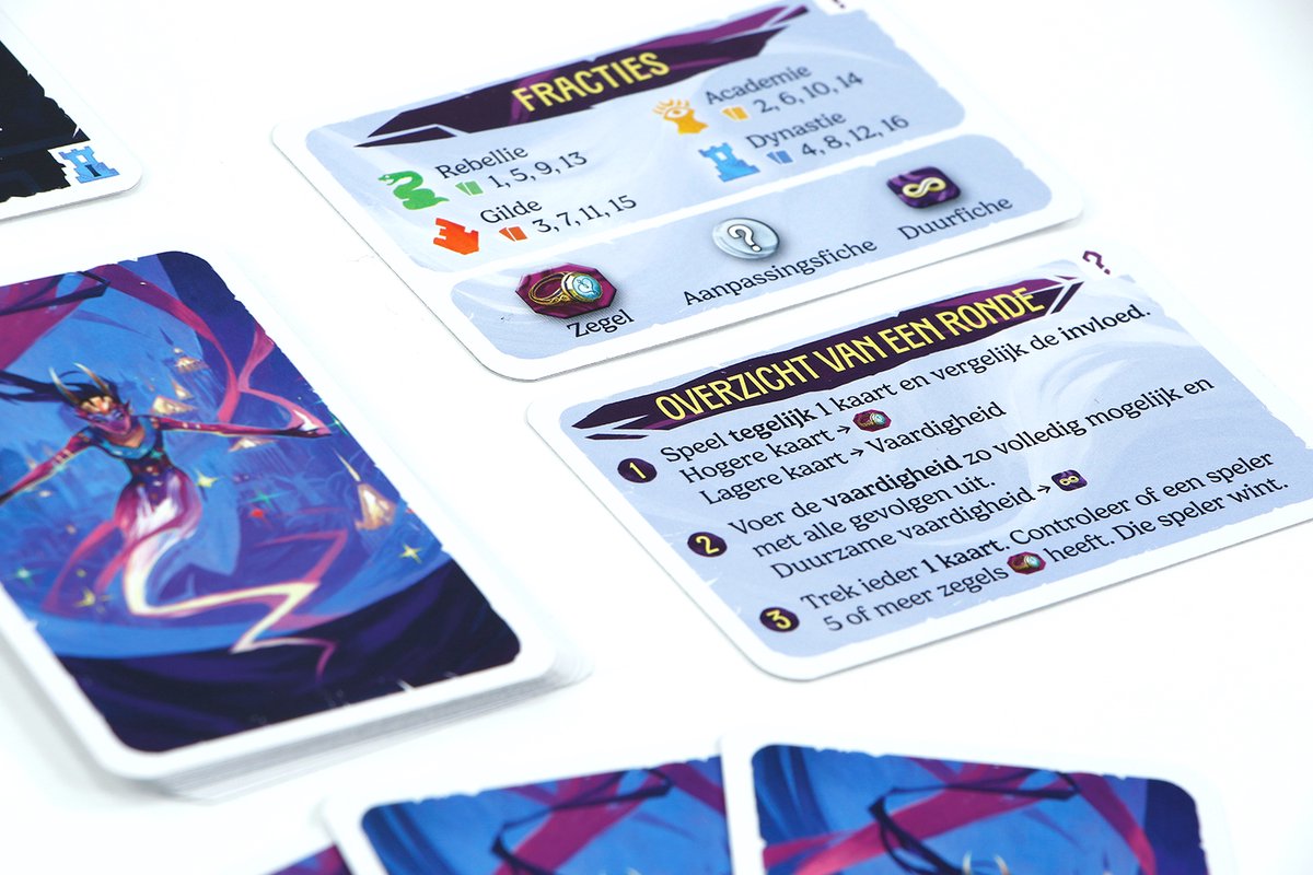 999 Games Cardia kaartspel - tweepersoons kaartspel vol bluf, tactiek en wijsheid!