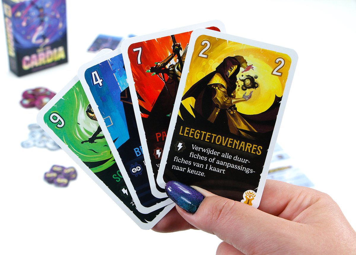 999 Games Cardia kaartspel - tweepersoons kaartspel vol bluf, tactiek en wijsheid!