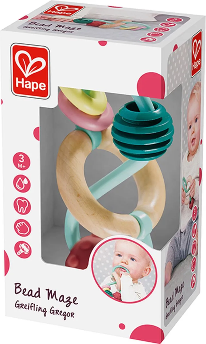 Hape Greifling Gregor E8501 - Veelkleurig