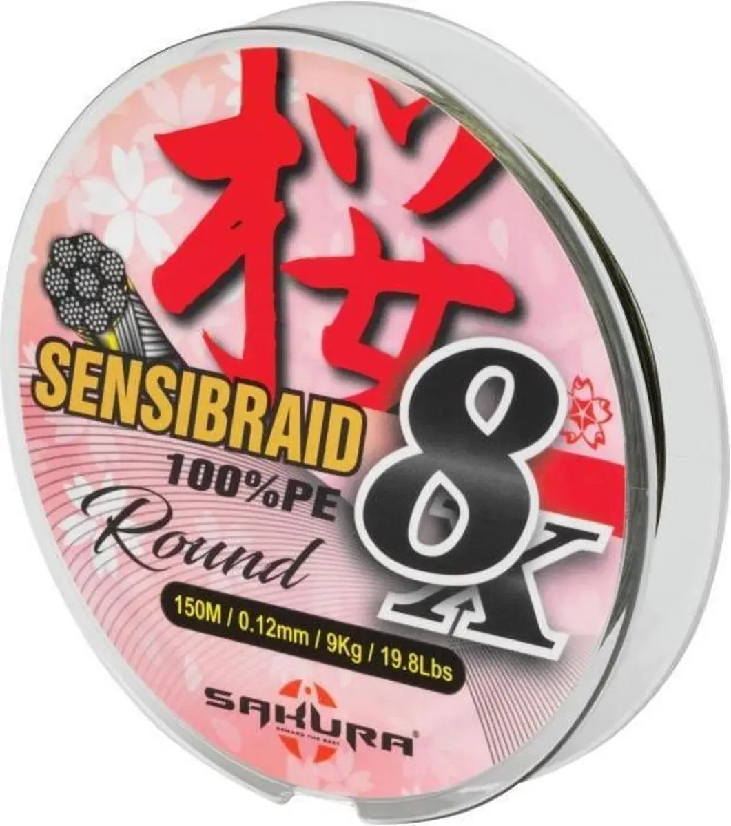 Sakura Sensibraid 8K Vislijn 150m