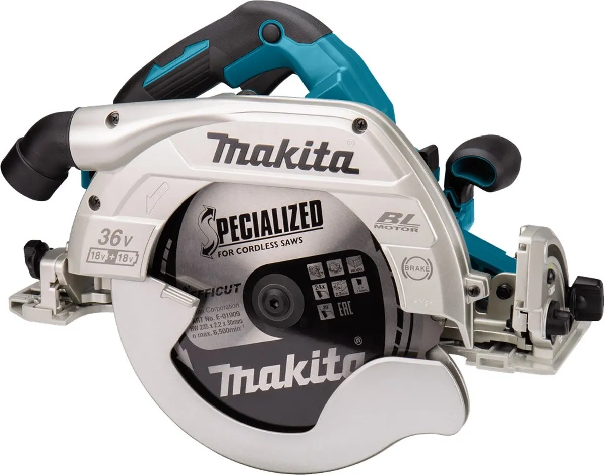 Makita DHS900PT2 Accu Cirkelzaag 36V