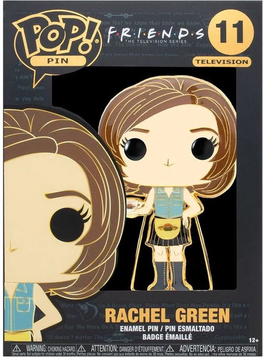 Funko POP! Pin Friends Rachel 10cm - Multicolor