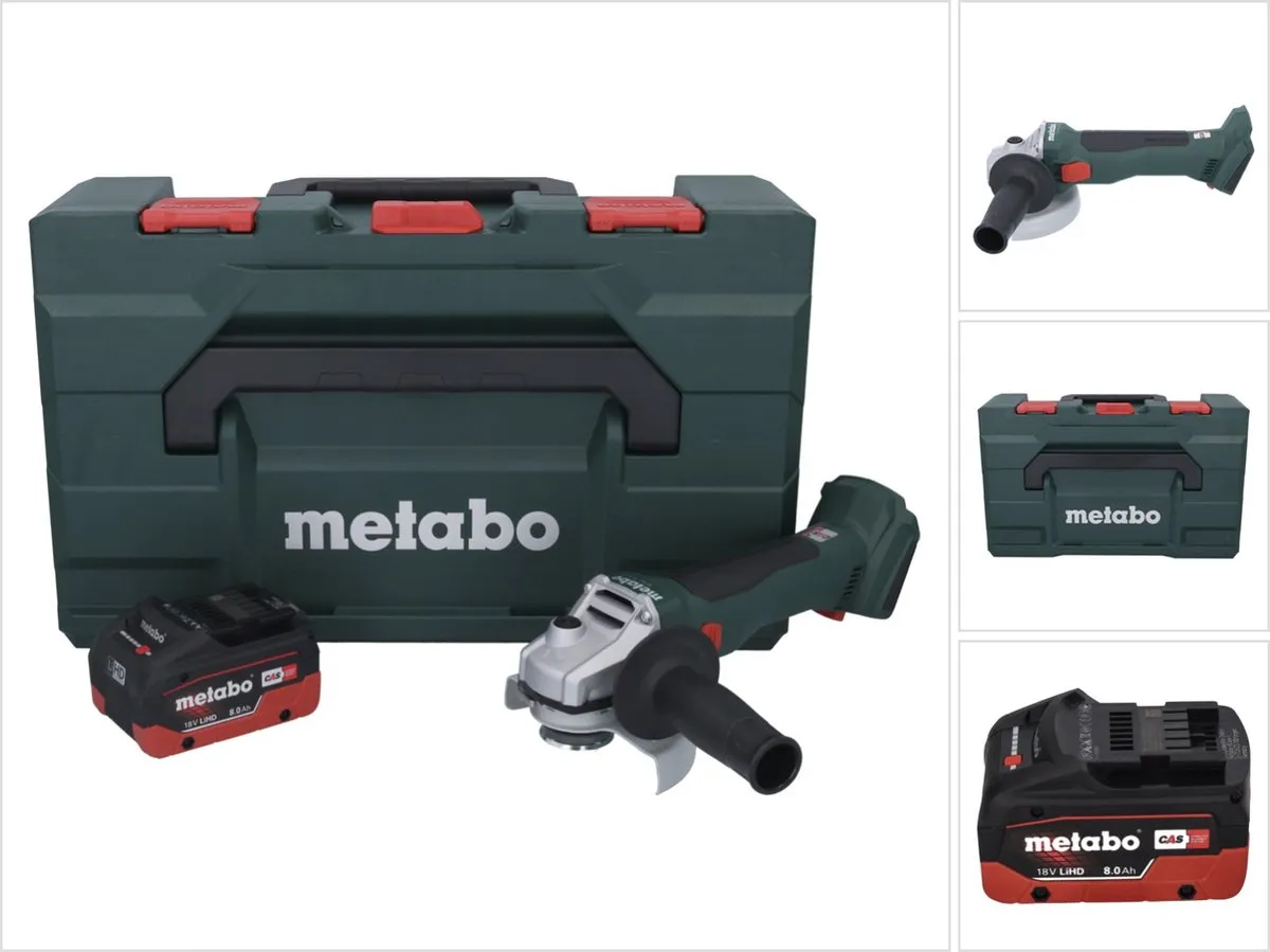 Metabo W 18 L BL 9-125 Haakse Slijper 125mm