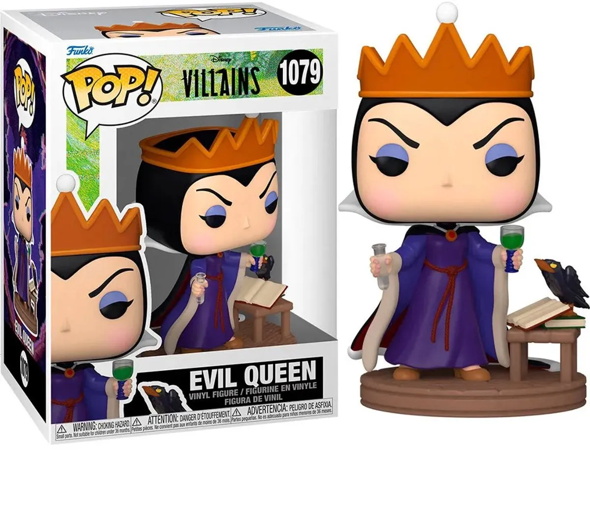 Funko Disney Villains POP! Queen Grimhilde Verzamelfiguur - 9cm - Multicolours