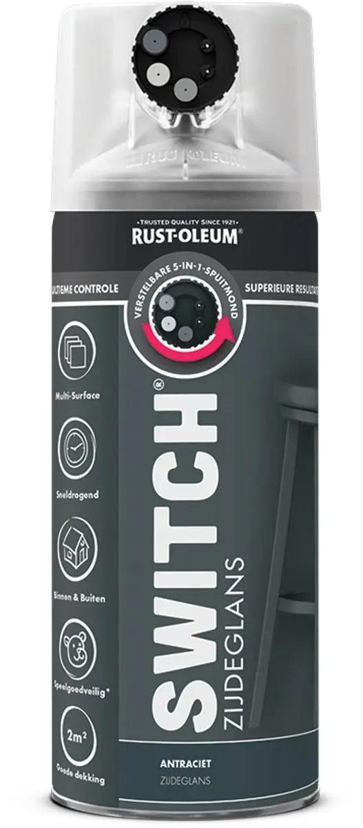 Rust-Oleum Switch Spuitbus Zijdeglans 400ml