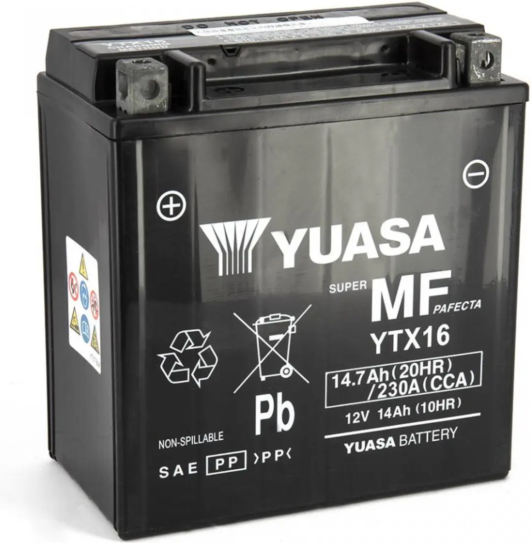 Yuasa YTX16-BS Motoraccu 12V 14.7Ah