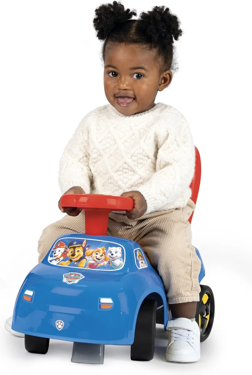 Smoby Nickelodeon Paw Patrol Loopauto 7600720547 - Blauw/Rood/Geel