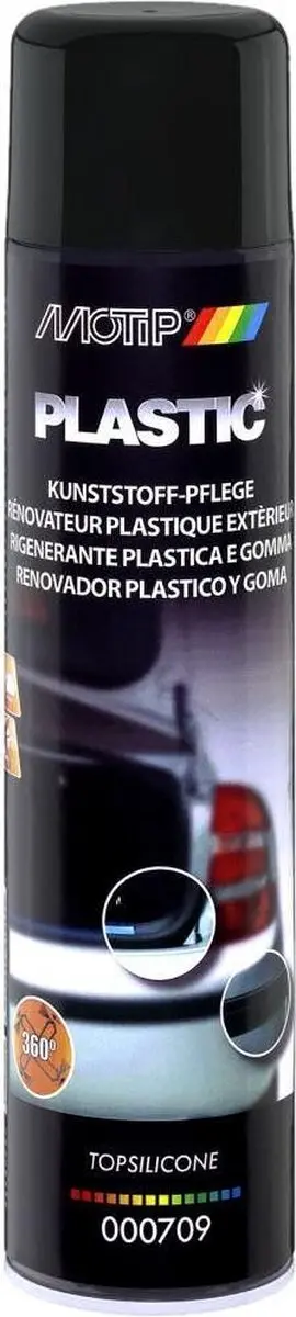 MoTip Car Care Black Plastic & Rubber