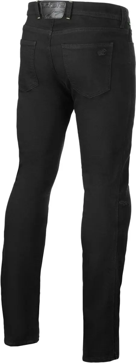 Alpinestars Cult-8 Stretch Denim Motorfietsbroek - Zwart 34