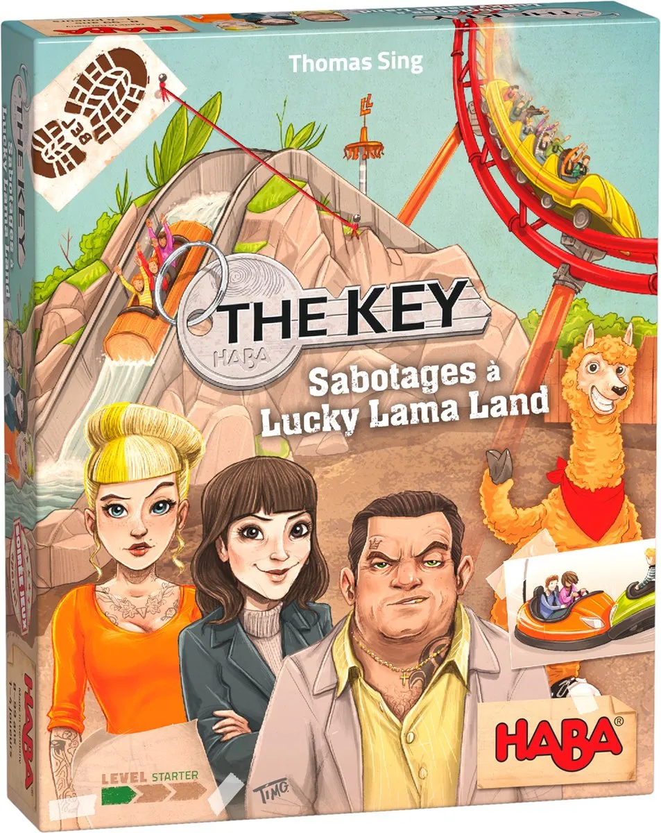 Haba The Key Sabotage In Lucky Lama Land Bordspel - 4 Spelers