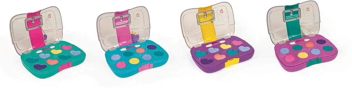 Clementoni Crazy Chic Oogschaduw Tasje - 18 Stuks