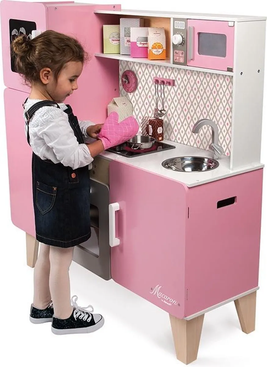 Janod Macaron XXL Speelgoedkeuken - 57cm