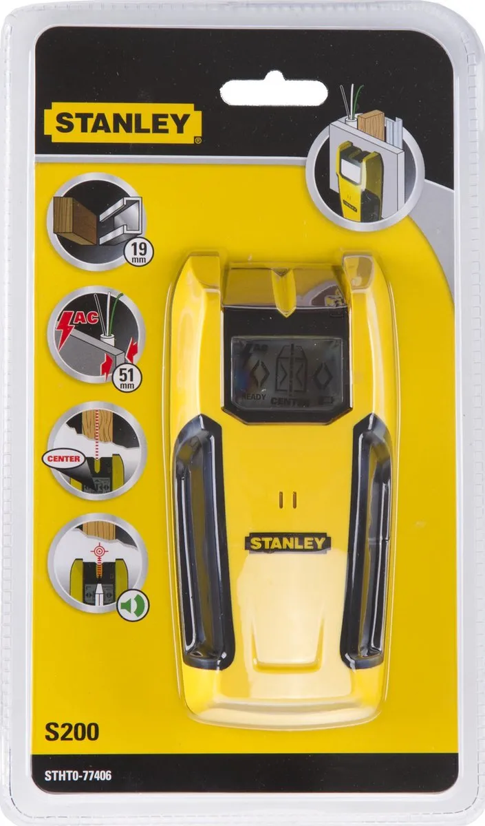Stanley STHT0-77406 Metaaldetector - Geel