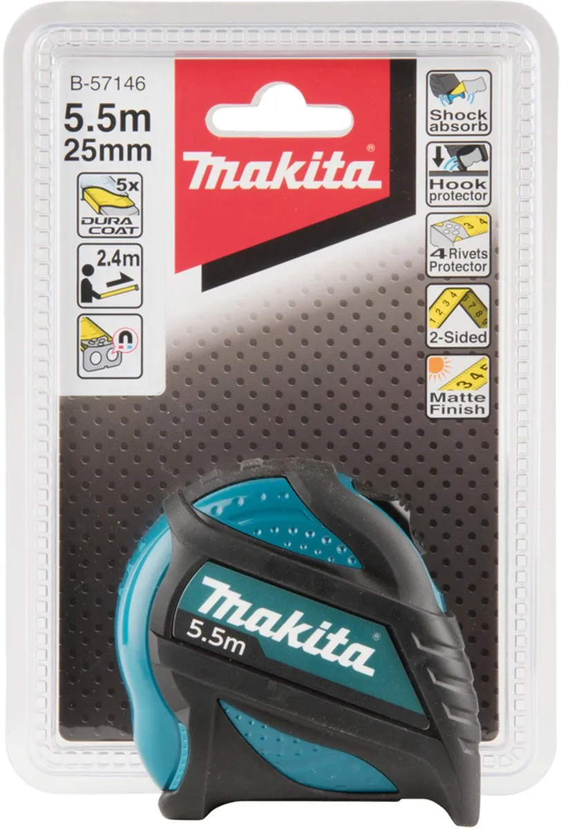 Makita B-57146 Rolbandmaat 5,5m