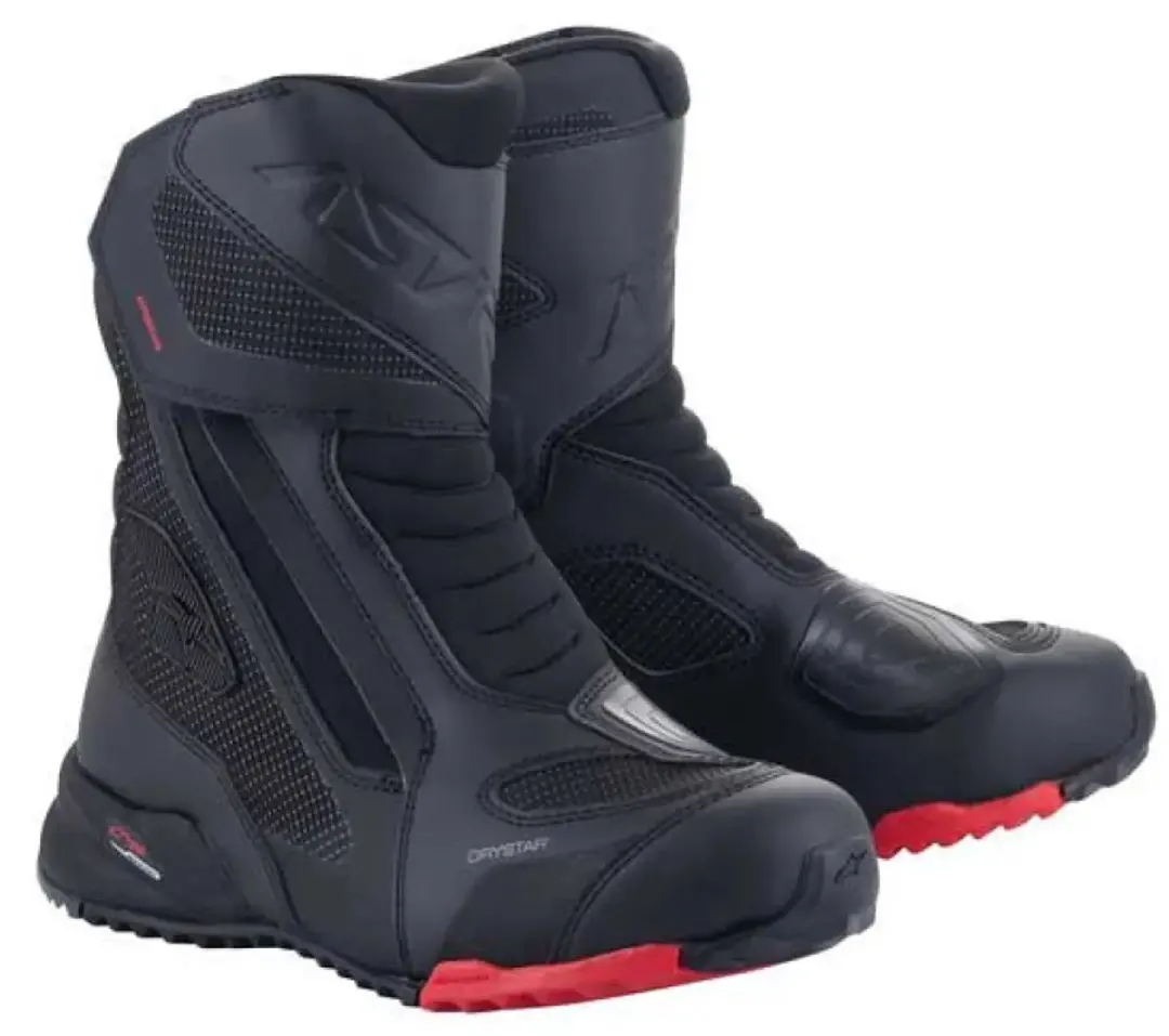 Alpinestars Rt-7 Drystar Schoenen - Maat 47 - Zwart/Rood