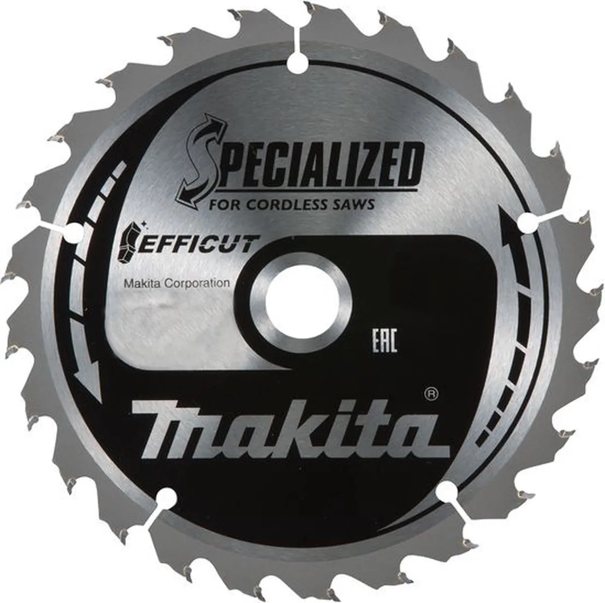 Makita Efficut B-67234 Afkortzaagblad Hout 260mm 60T