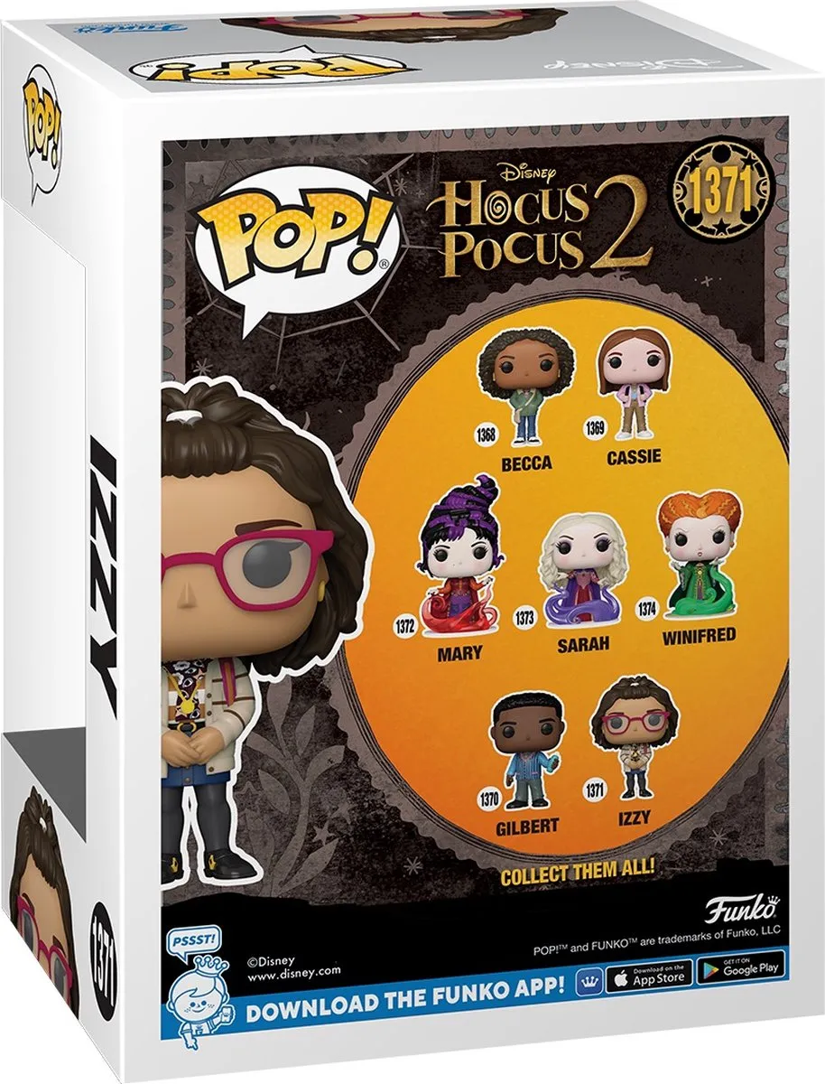 Funko Hocus Pocus 2 POP! Izzy 72302 - Verzamelfiguur 9cm - Multicolor