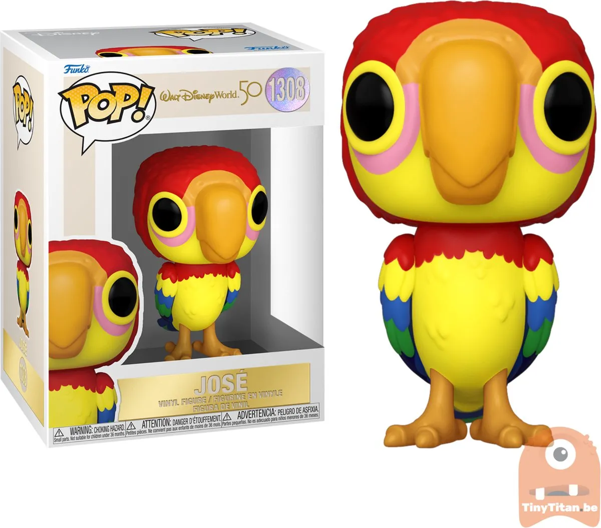 Disney Funko POP! José 50th Anniversary 65717 - Multicolours - afbeelding 6 van 6