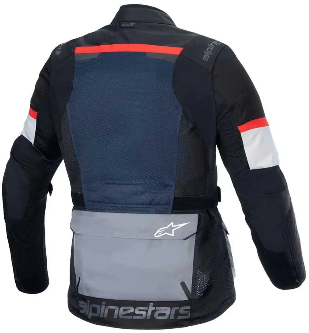 Alpinestars Andes Air Drystar Jas - Diepblauw/Zwart/IJsgrijs - 2XL