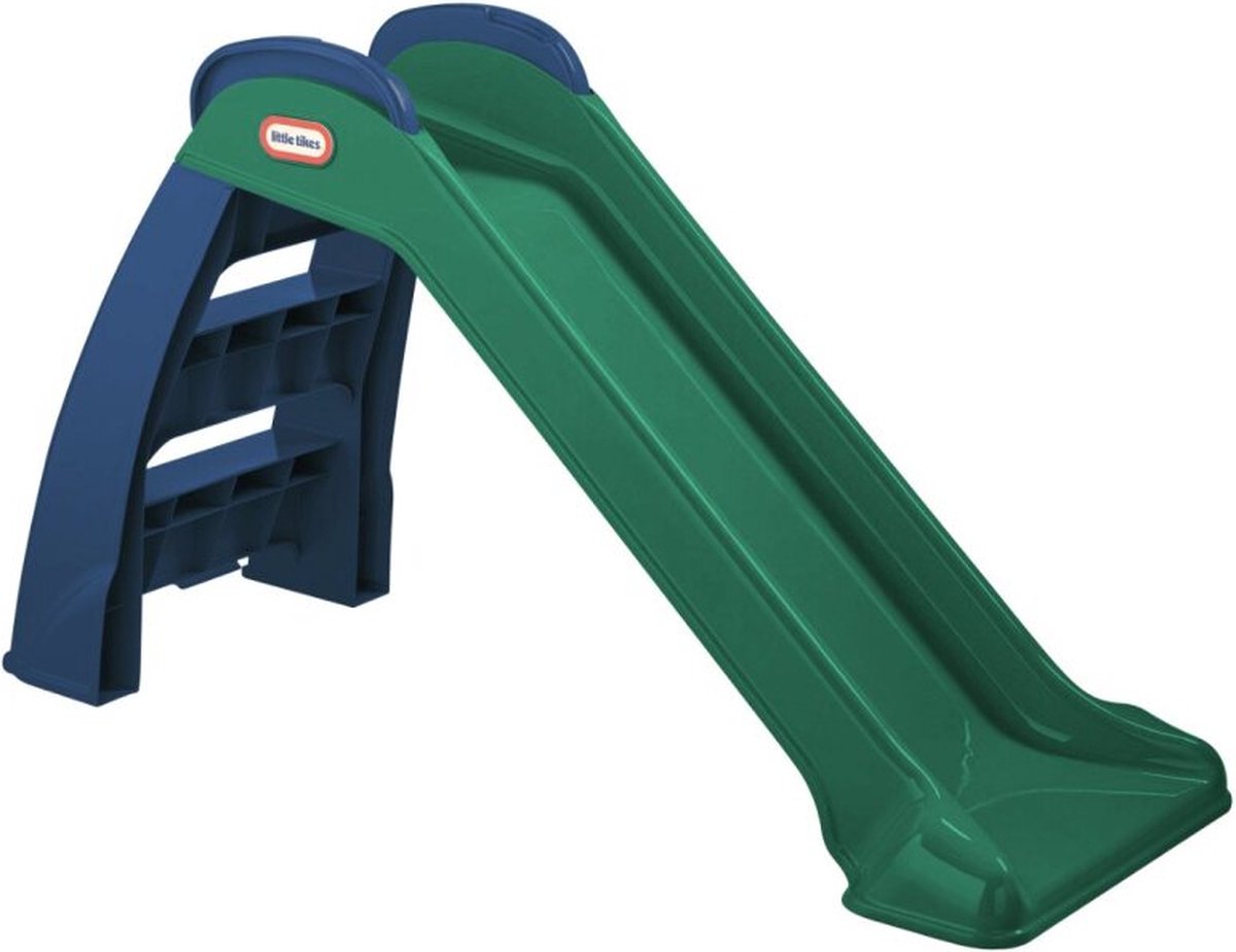 Little Tikes Glijbaan First Slide - Peuter -Voor Buiten en Binnen - Blauw Groen
