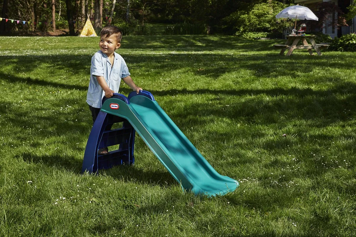 Little Tikes First Slide 2007342 - Buiten - Blauw/Groen