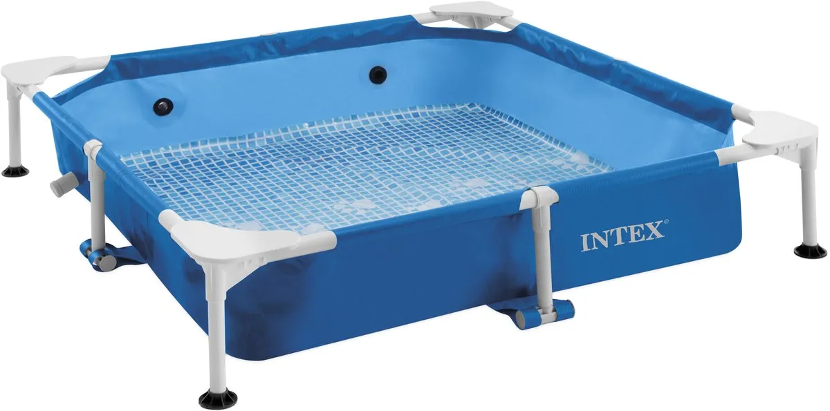 Intex Frame Hondenzwembad 152x152x30cm - Blauw