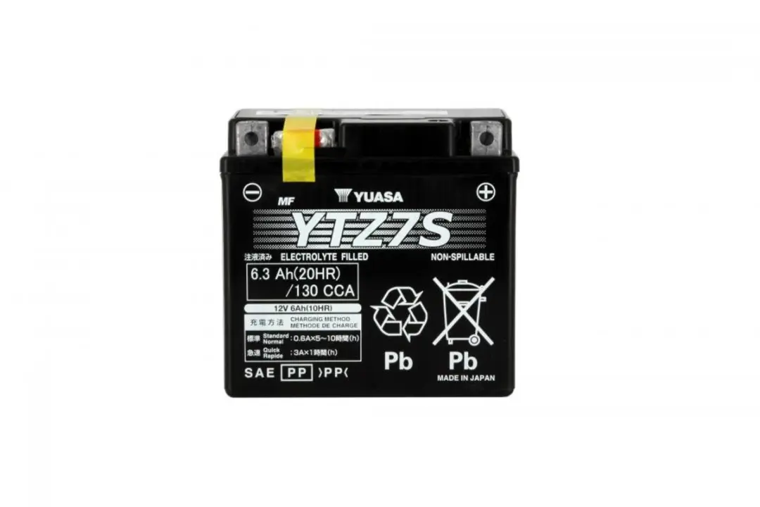 Yuasa Accu 6Ah voor Rieju 125 Tango Scrambler 2.0