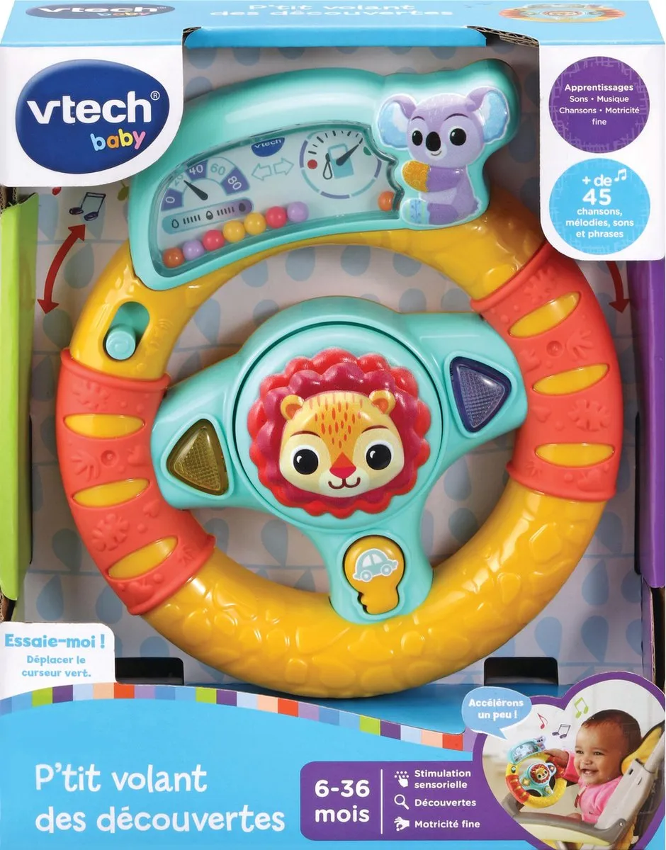 VTech Baby Loulous P'tit Volant Des Découvertes 80-536605 - Meerkleurig