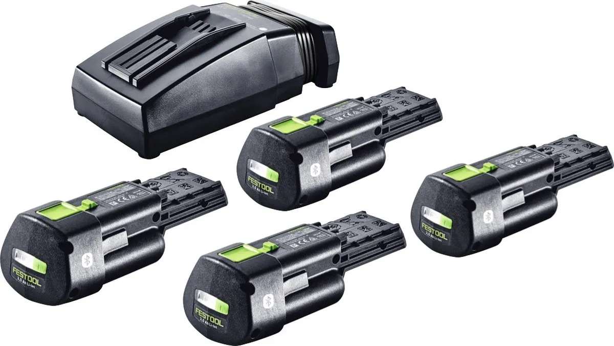 Festool Energieset BP 18 Li 3.0Ah 4x + TCL 6 Oplader