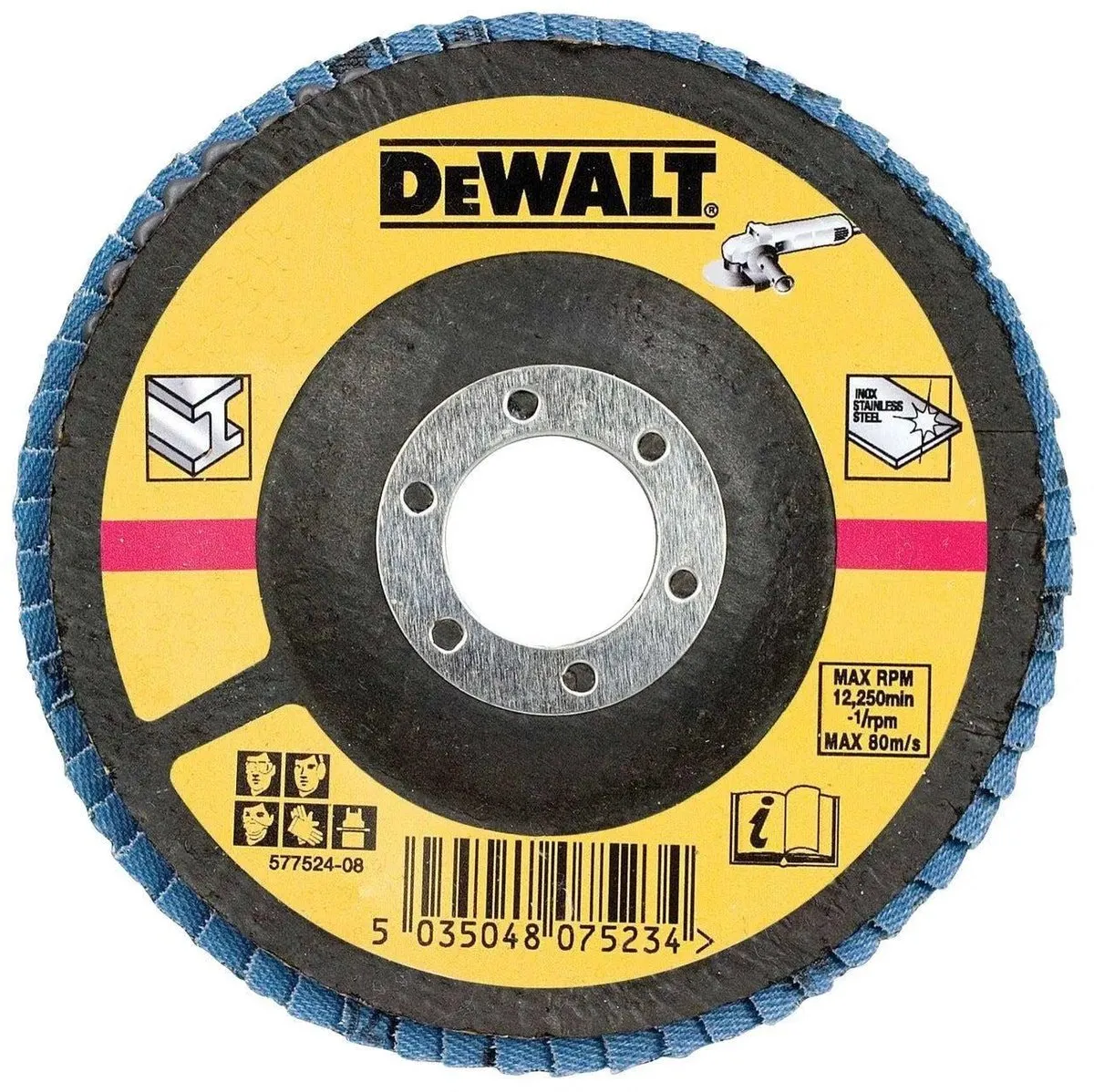 DeWalt DT3310 Lamellenschijf 125mm K80
