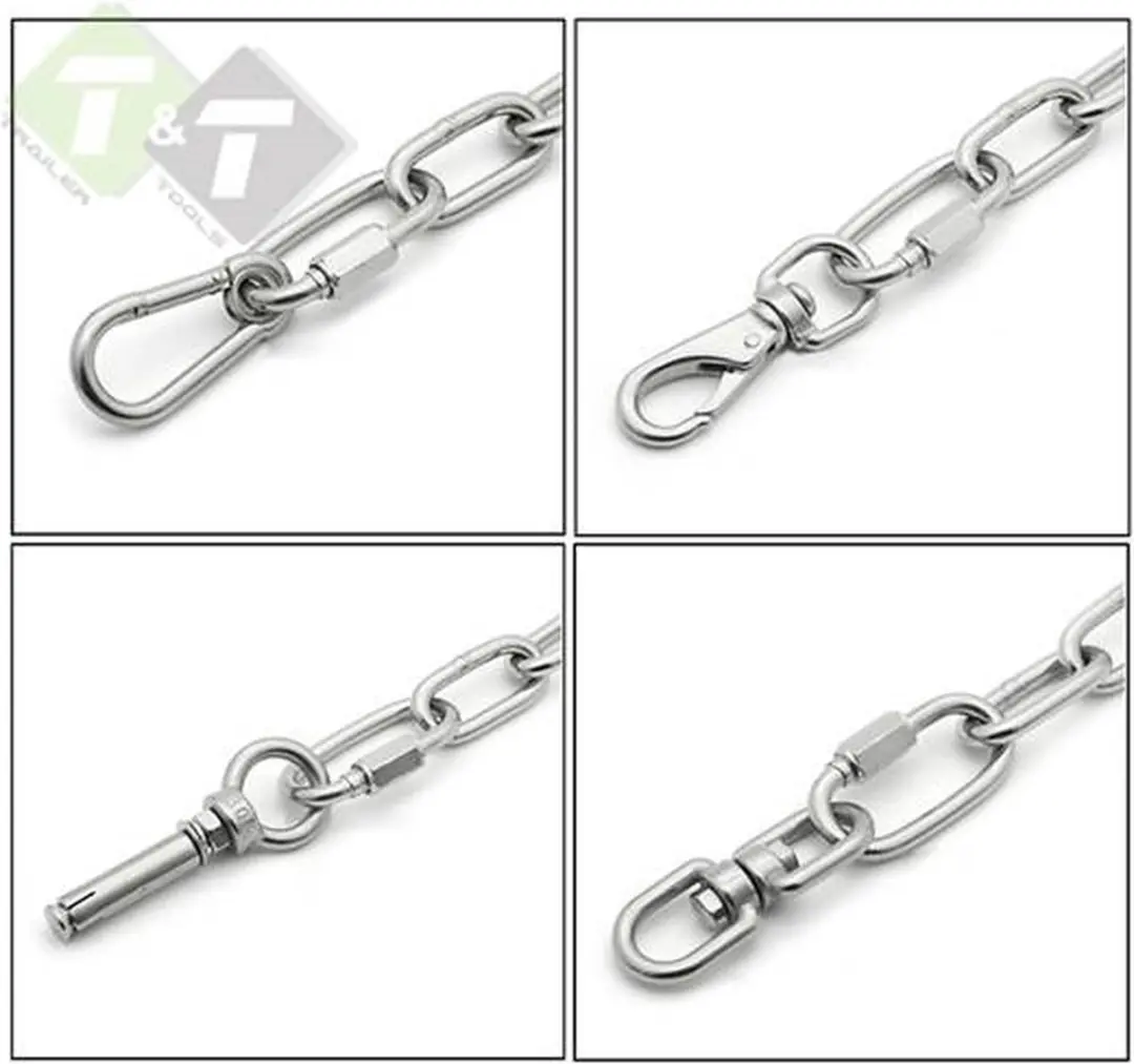 Dulimex Noodschalm 200-05E 5mm - 10cm - Verzinkt - Multicolor