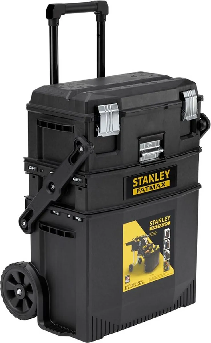 Stanley FatMax Cantilever Gereedschapswagen 1-94-210 - Zwart/Geel