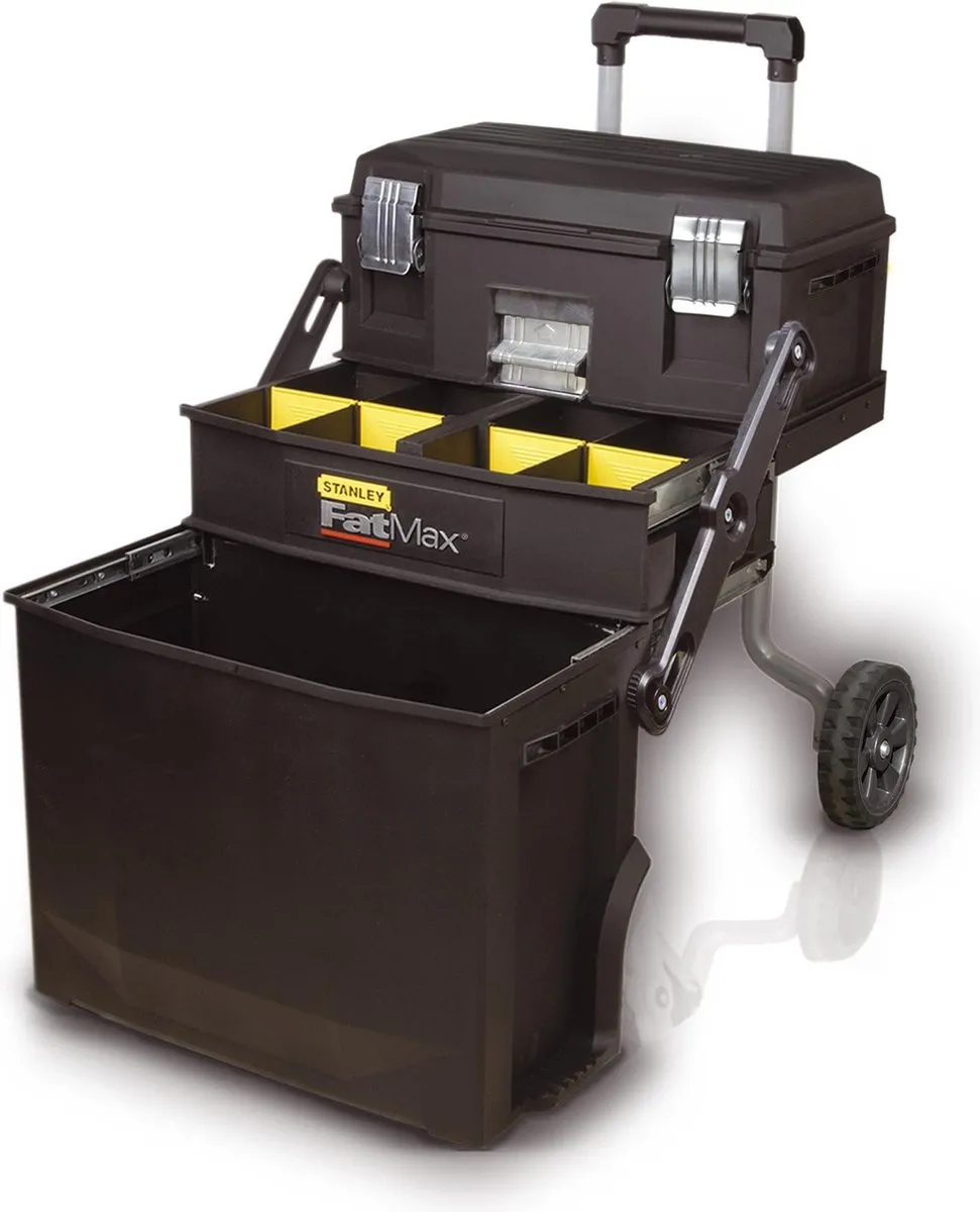 Stanley FatMax Cantilever Gereedschapswagen 1-94-210 - Zwart/Geel