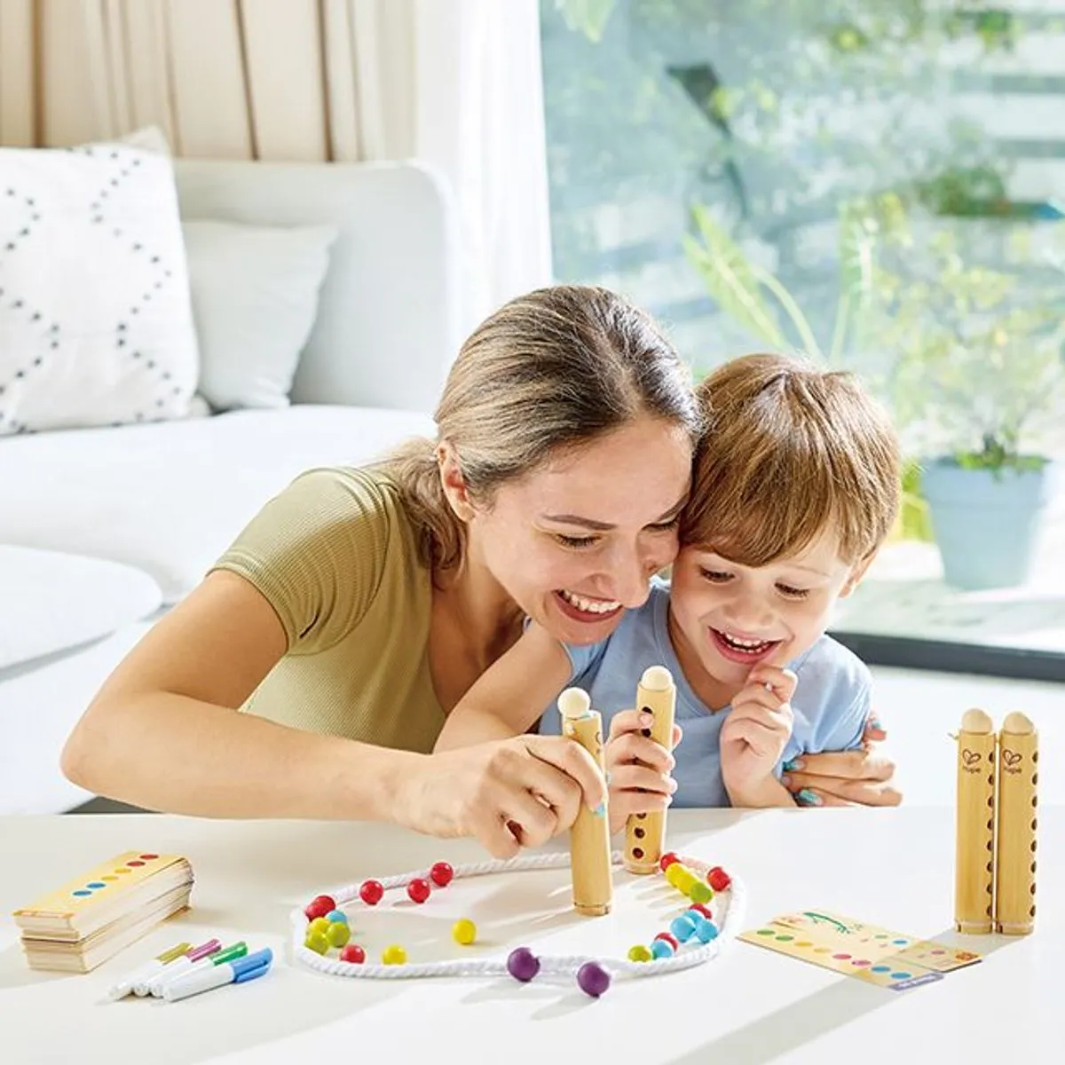 Hape Bamboe Rapido - Multicolor
