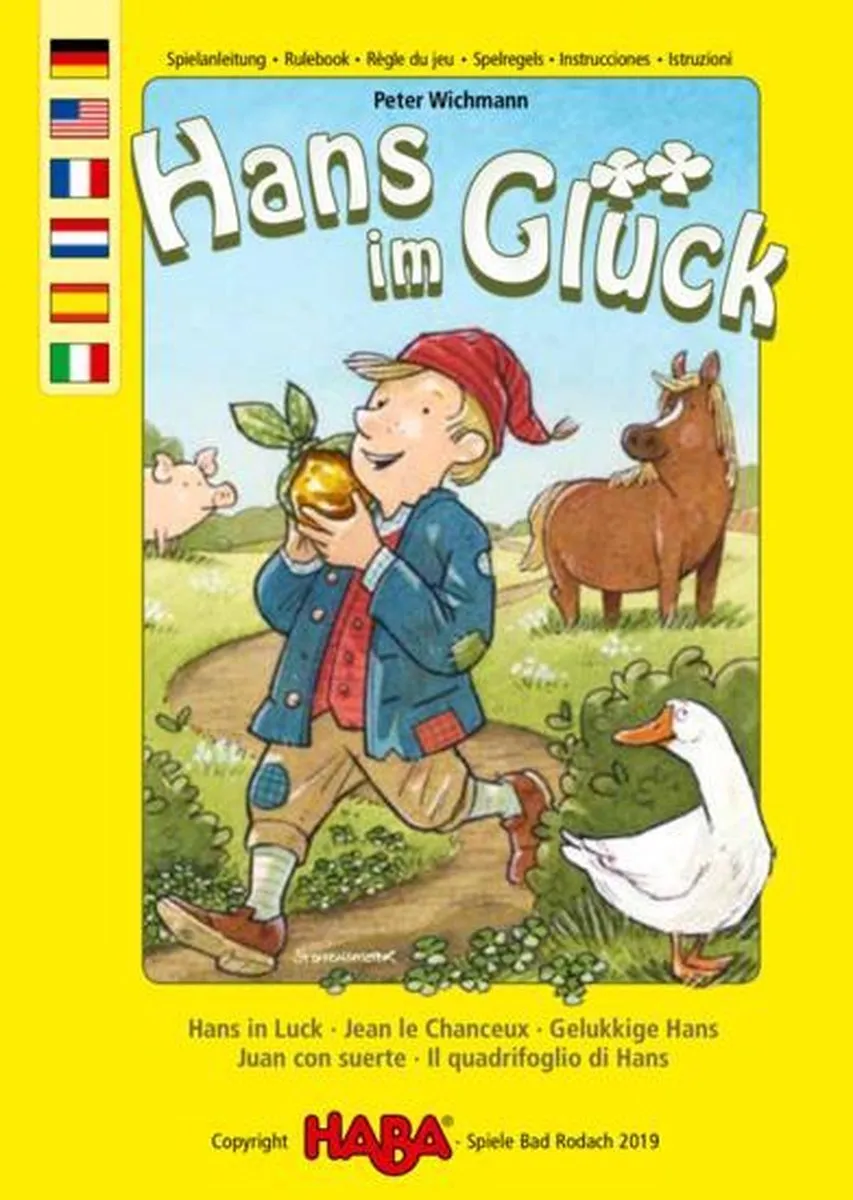 Haba Gelukkige Hans Ruil- en Verzamelspel - 4 Spelers - 6+ Jaar - afbeelding 6 van 6