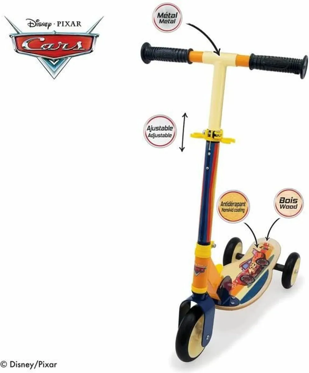 Smoby Step Scooter Cars 3 Houten Driewieler