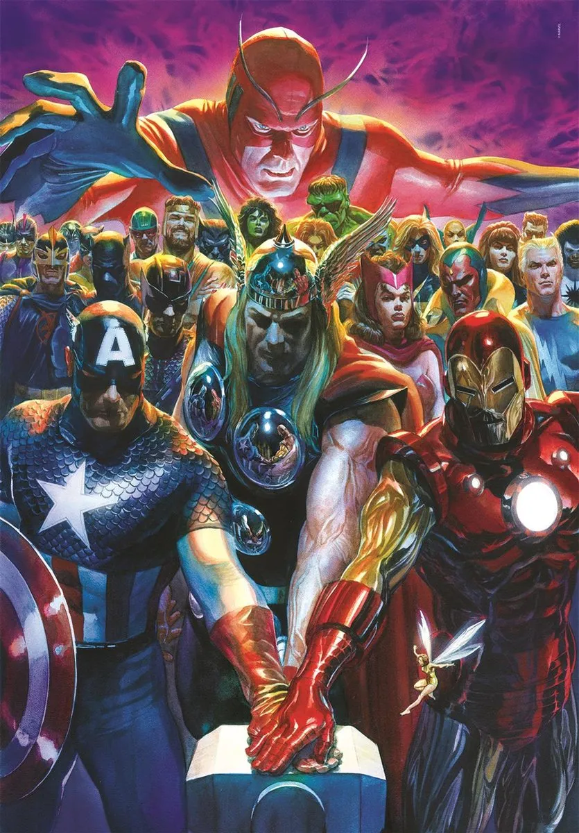 Clementoni Marvel Avengers Puzzel 1000 Stuks - Multicolor
